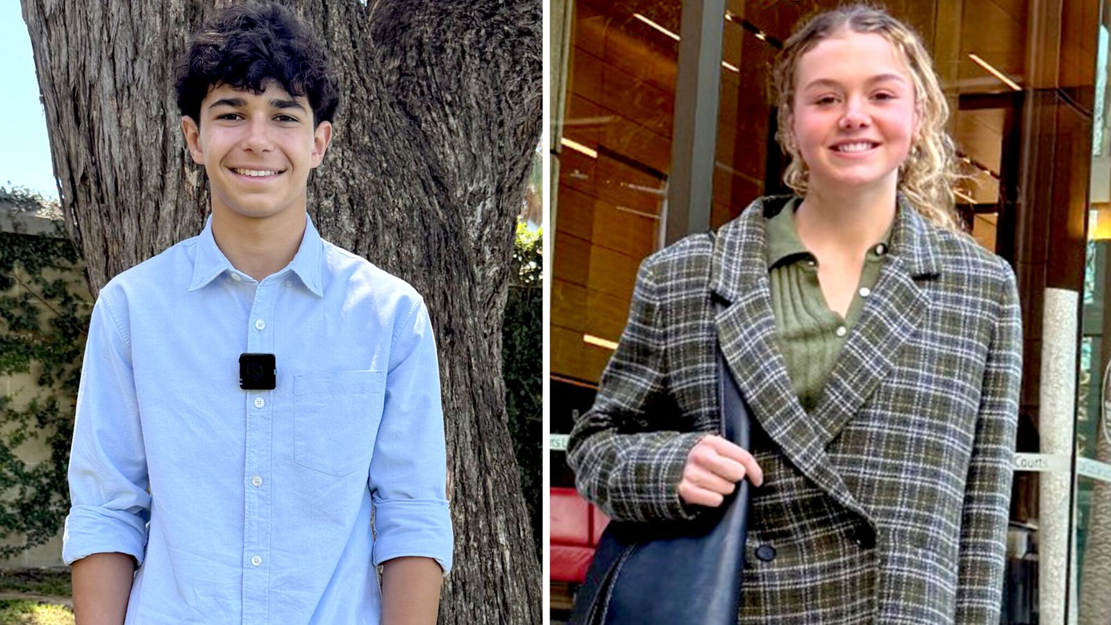 Noah Jones and Macy Neyland. Pic: Digital Freedom Project