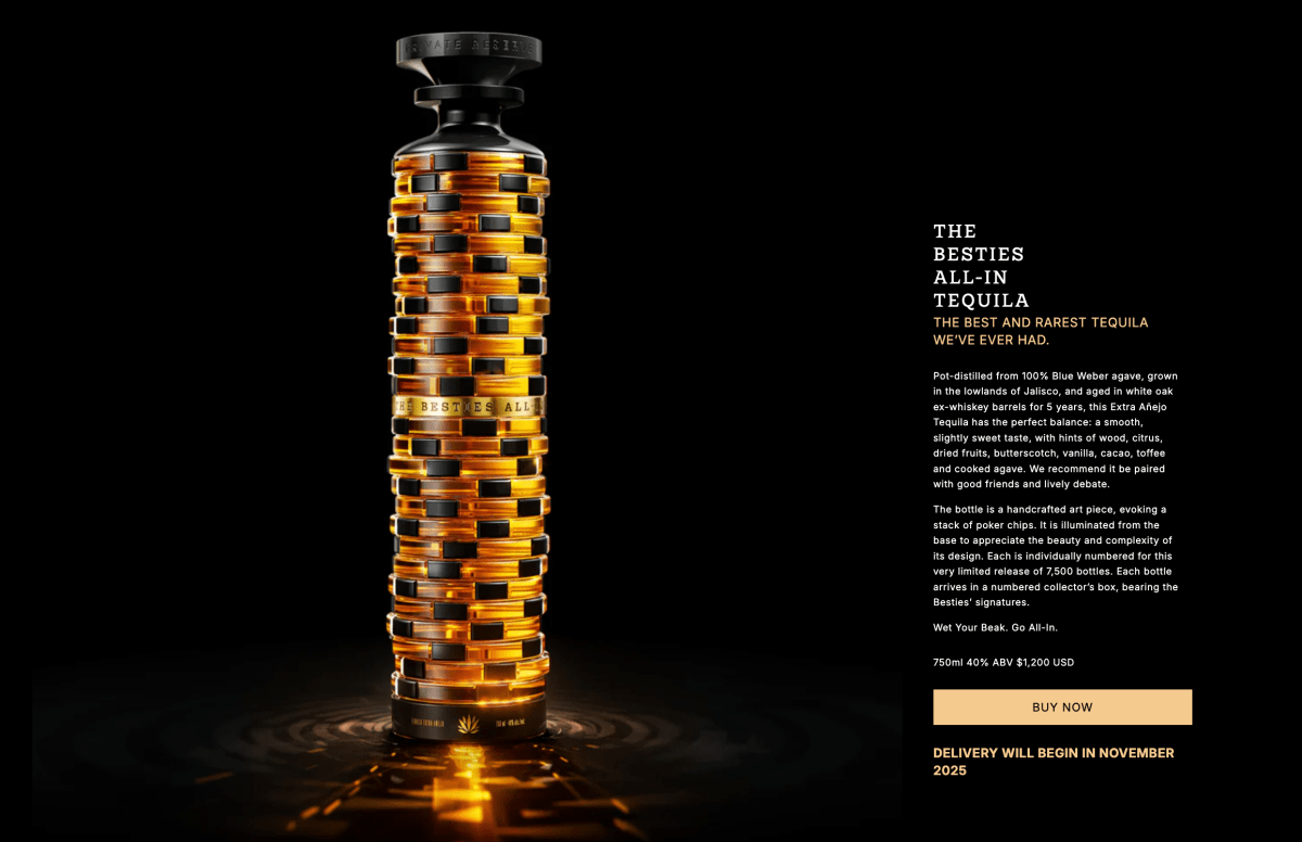 The Besties All-In Tequila