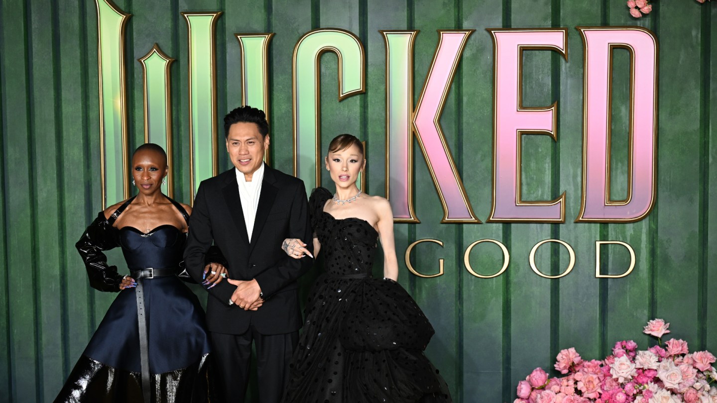 Ariana Grande e Cynthia Erivo Usher em ‘Wicked: For Good’