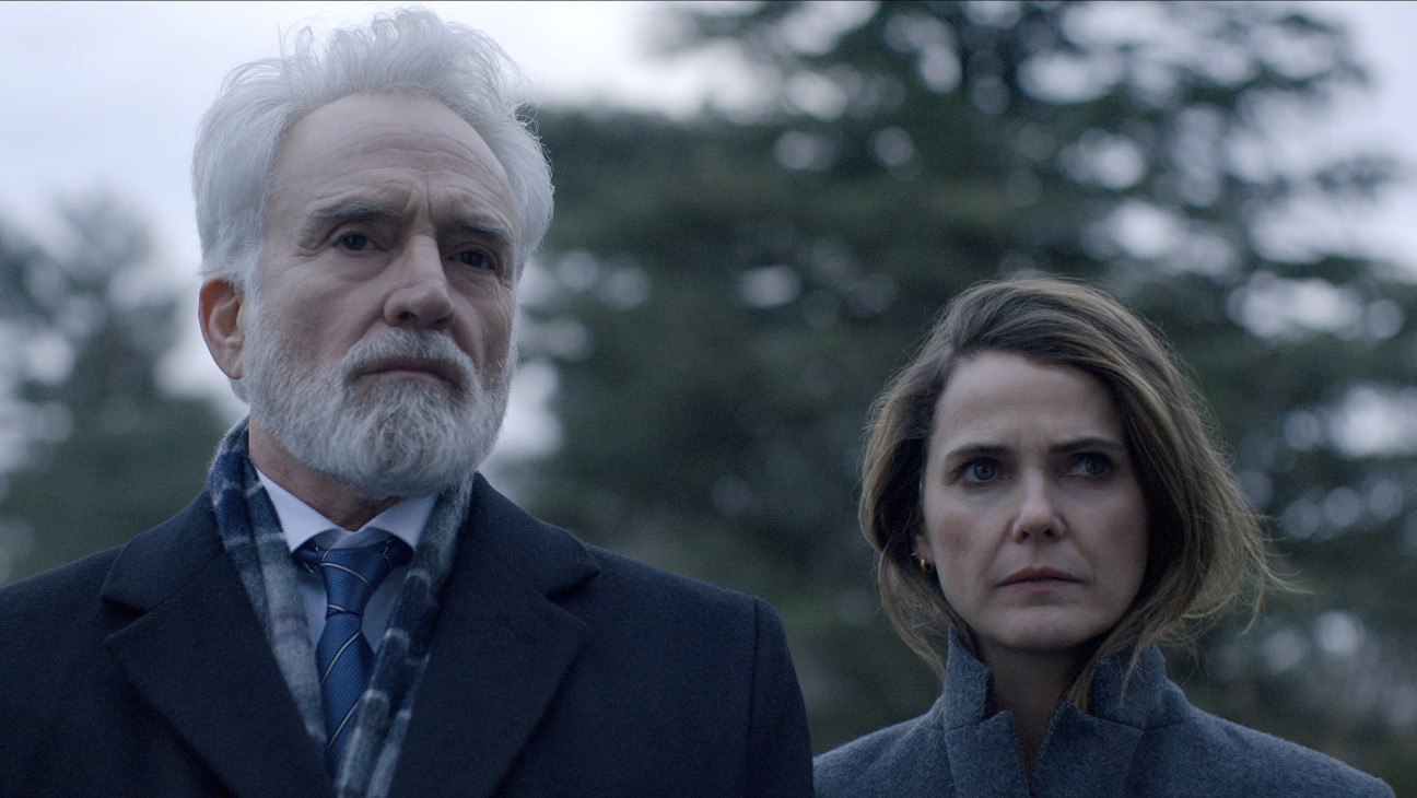 Bradley Whitford and Keri Russell in 'The Diplomat' season 3 finale.