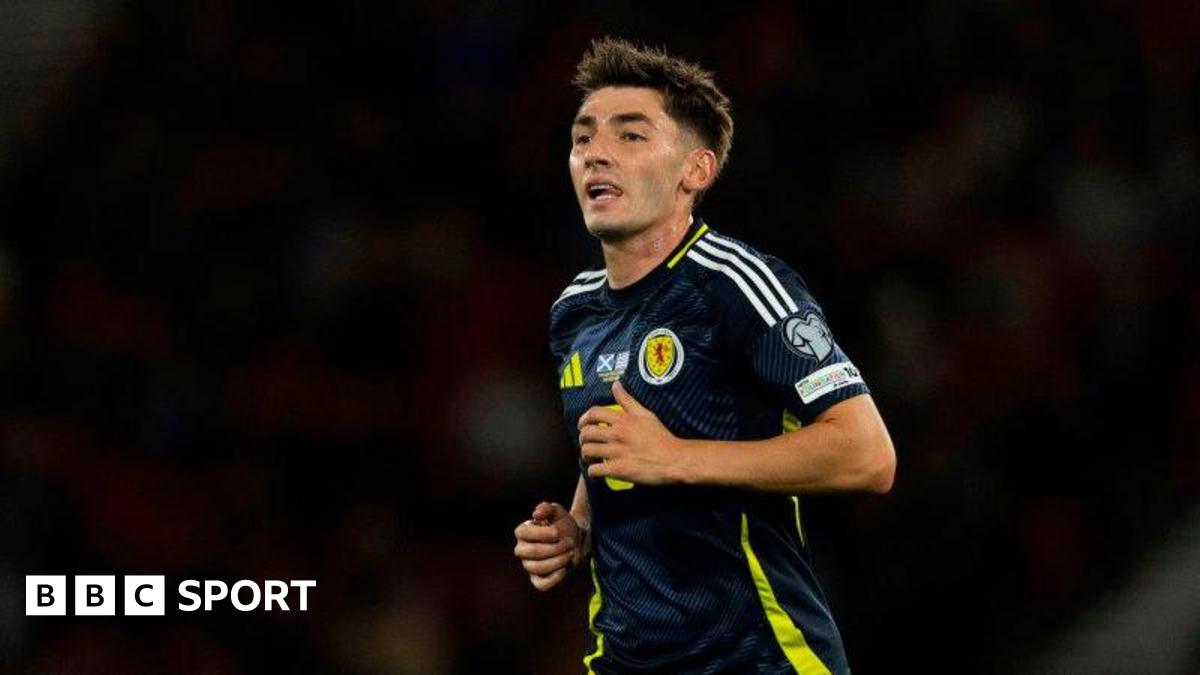 Scotland midfielder Billy Gilmour