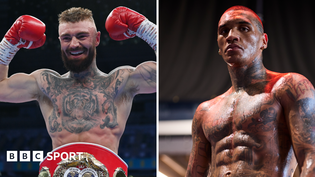 Lewis Crocker and Conor Benn