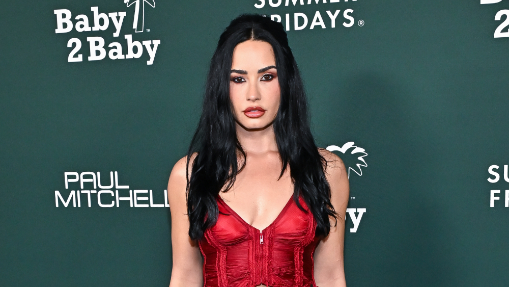 Demi Lovato at the 2025 Baby2Baby Gala on November 08, 2025 in Los Angeles, California.