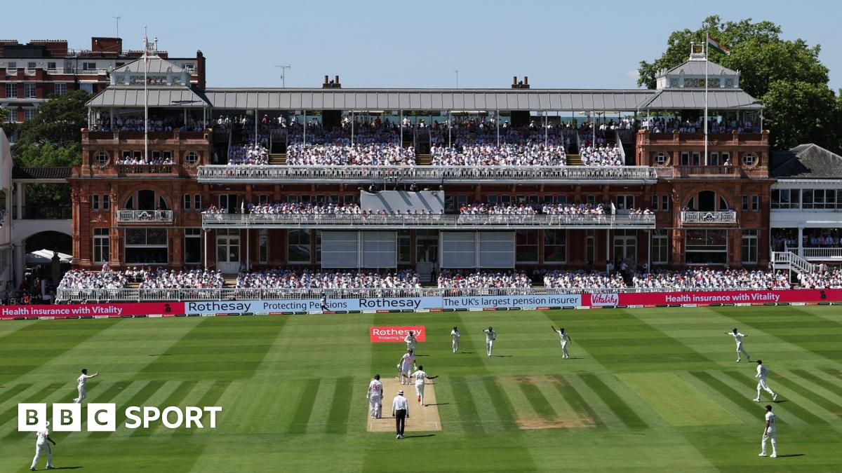 Lord's during England v India Test