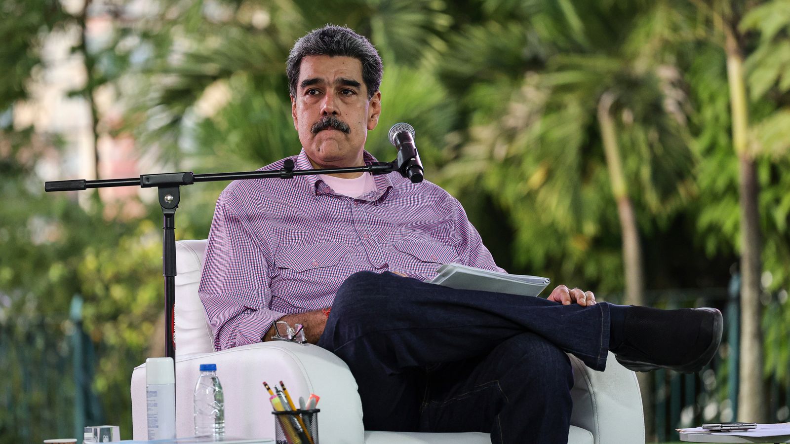 The US does not see Nicolas Maduro as the legitimate leader of Venezuela. Pic: AP