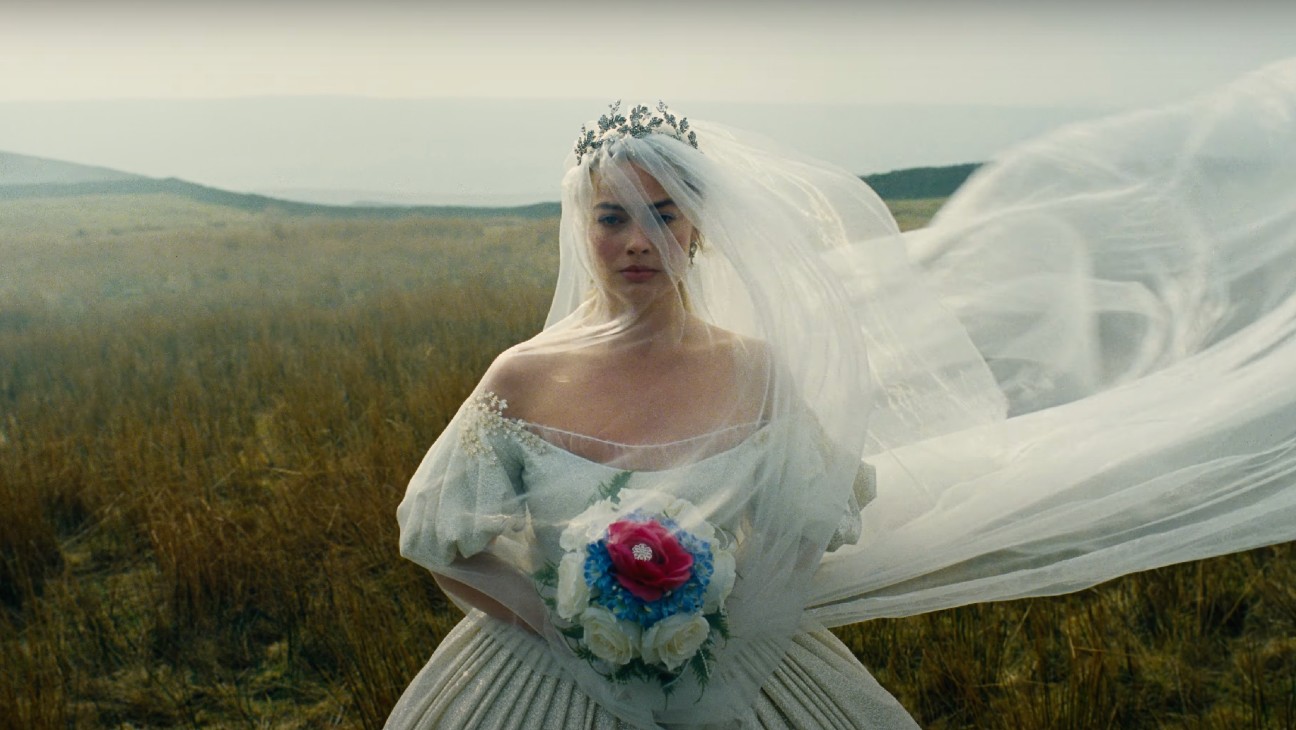 Margot Robbie in the 'Wuthering Heights' trailer