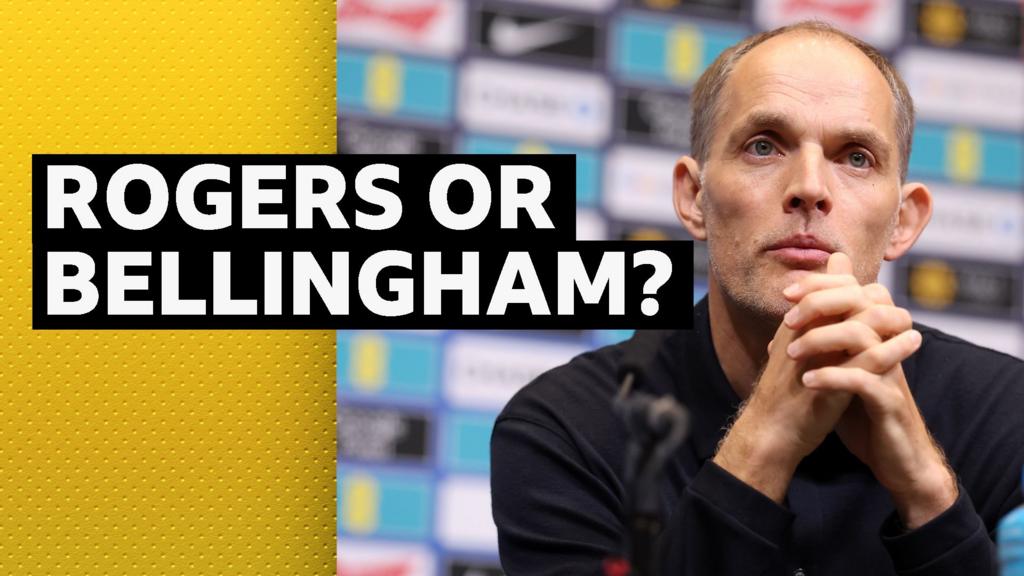 Thomas Tuchel says Morgan Rogers and Jude Bellingham are competing for one position.