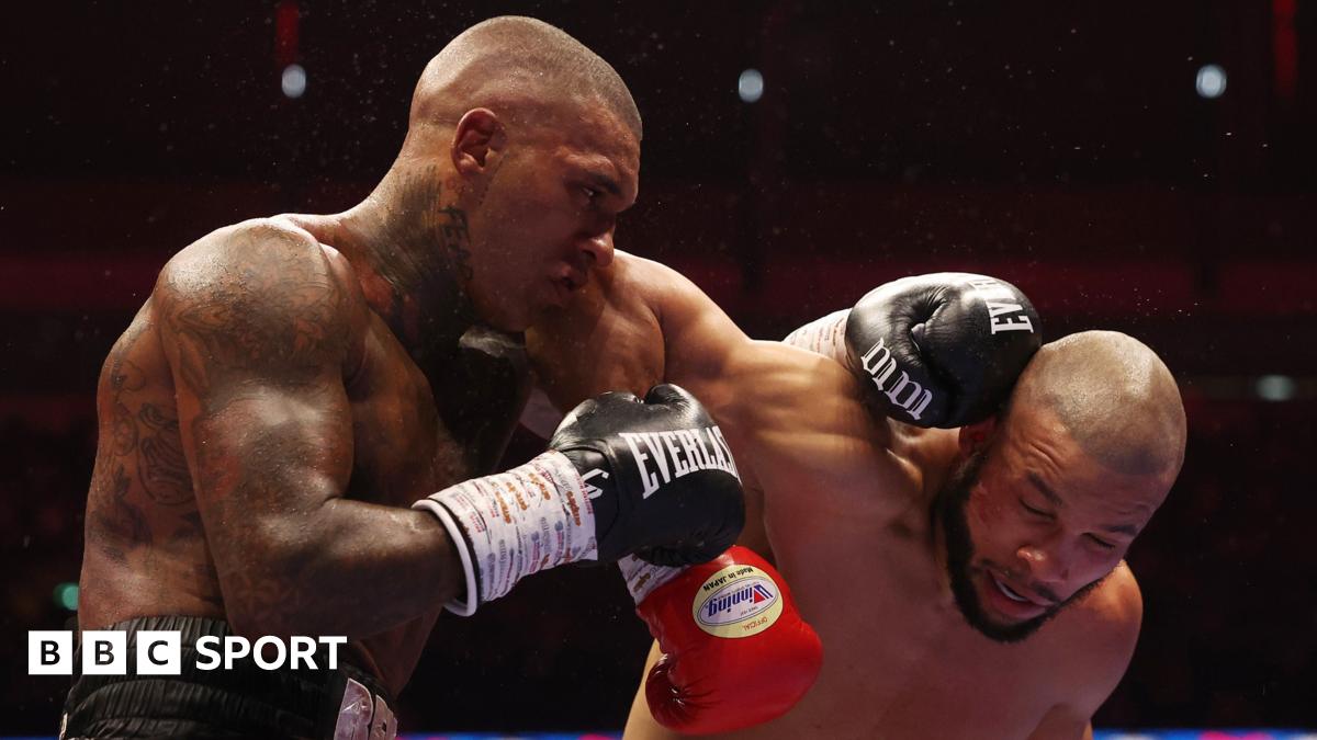 Frazer Clarke faces off with Jeamie TKV