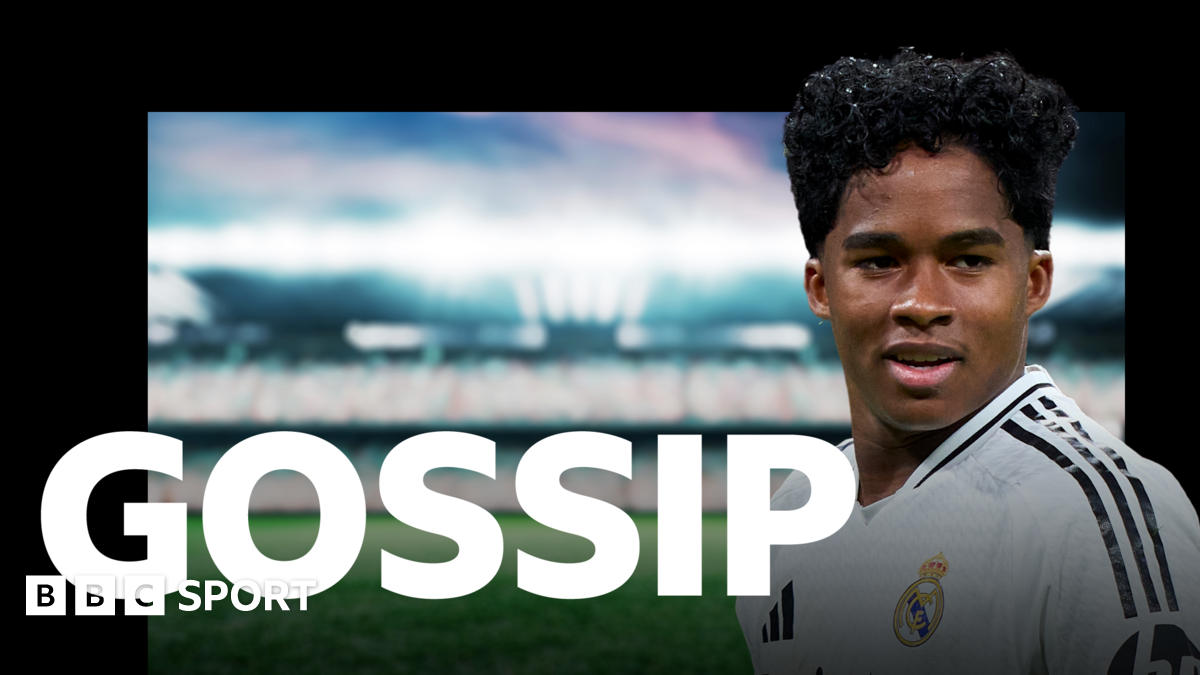 BBC Gossip graphic featuring Crystal Palace's Marc Guehi