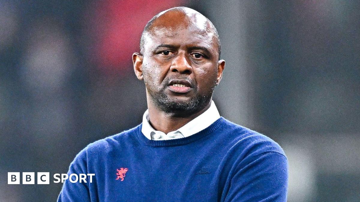 Genoa head coach Patrick Vieira