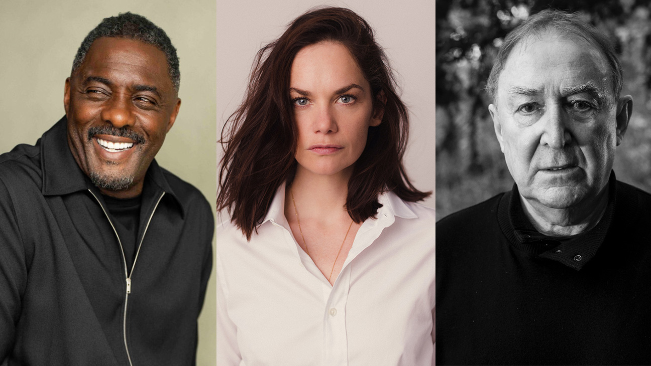Idris Elba, Ruth Wilson and Dermot Crowley