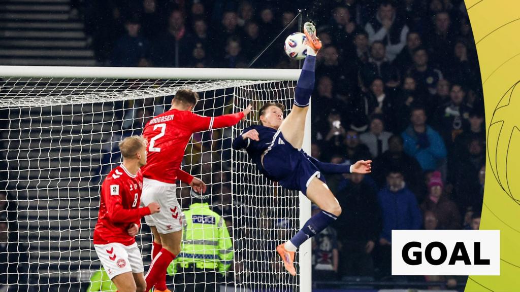 Scott McTominay scores for Scotland