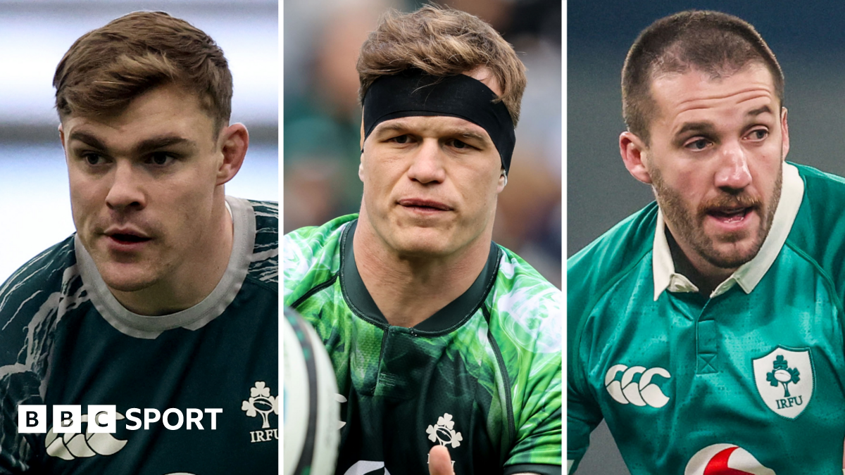 Garry Ringrose, Josh van der Flier and Stuart McCloskey