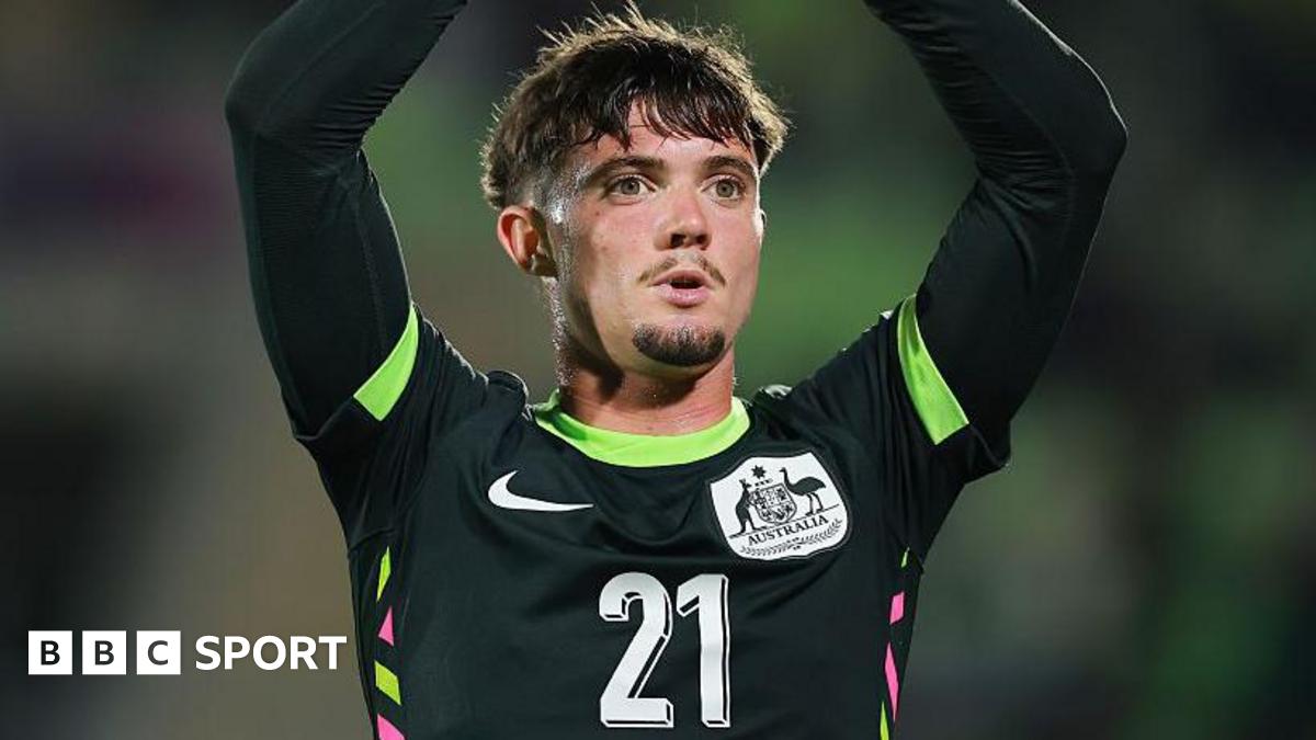 James Overy of Australia and Manchester United