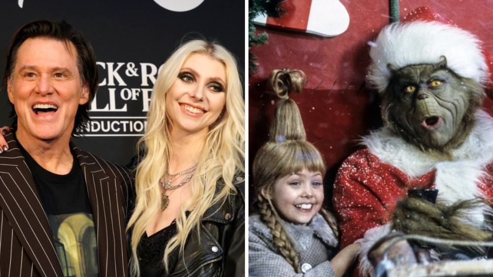 Jim Carrey e Taylor Momsen se reencontram 25 anos depois de ‘The Grinch’