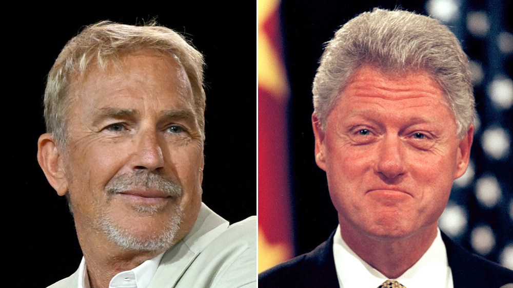 Kevin Costner em negociações para interpretar Bill Clinton na série das Nações Unidas