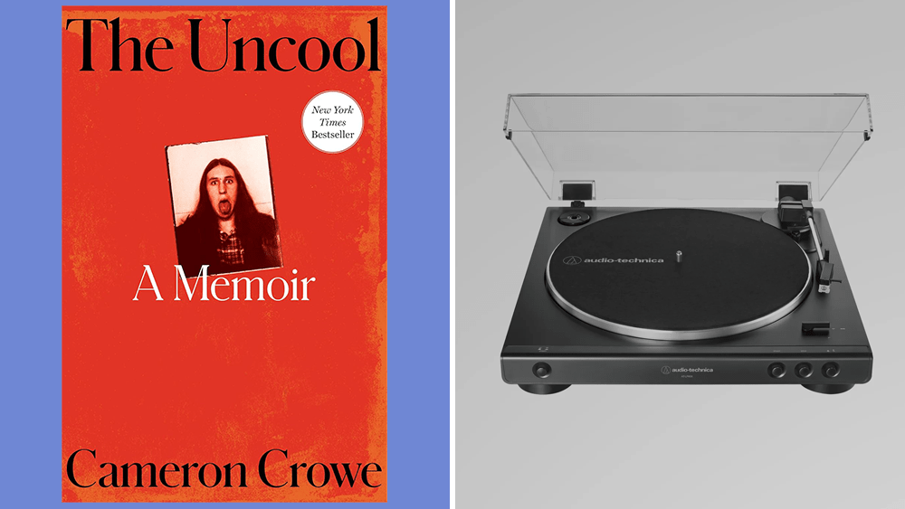 Livros, alto-falantes, vinil e muito mais