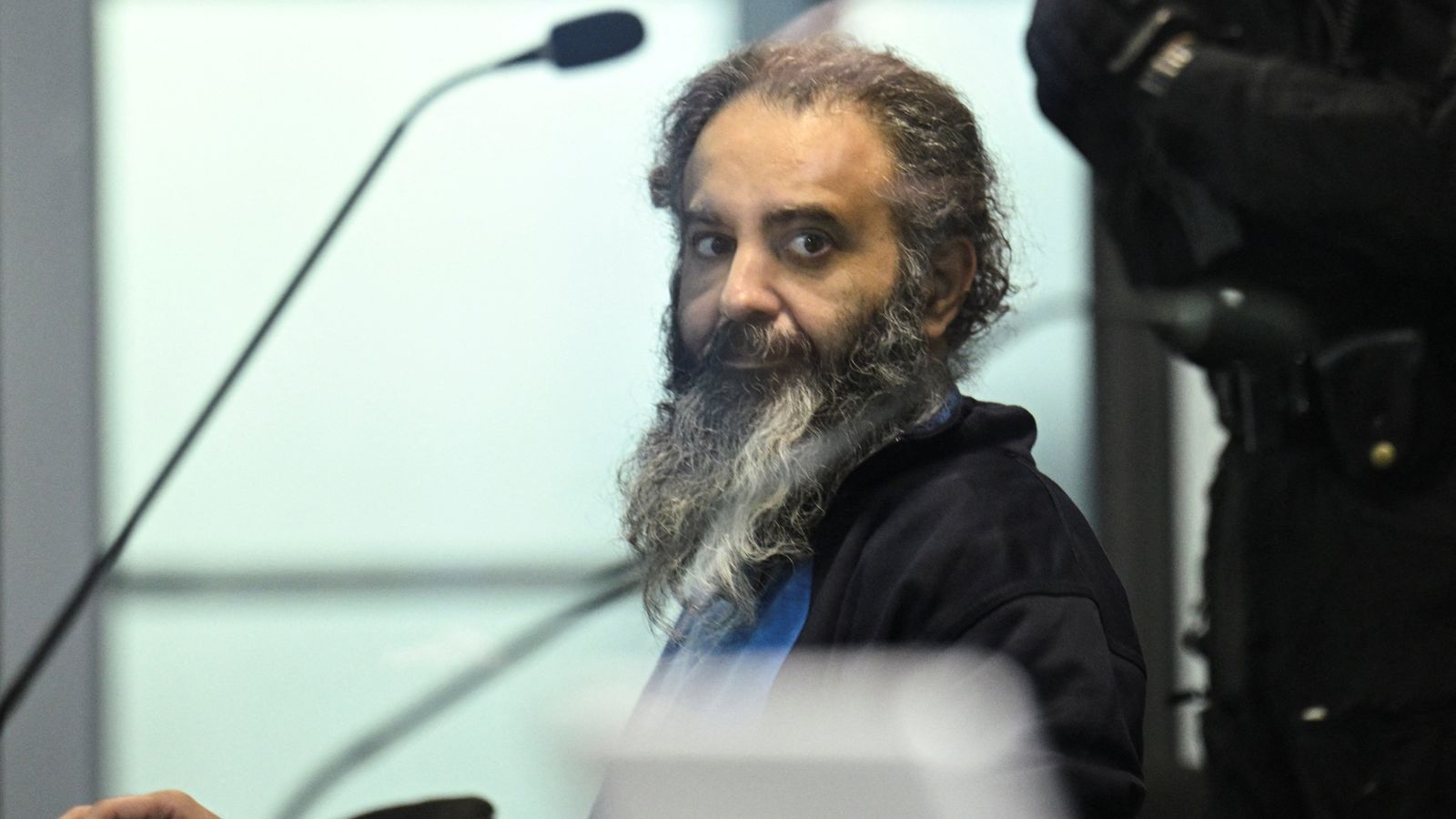 Taleb A. is accused of killing six people, including a nine-year-old boy. Pic: Reuters