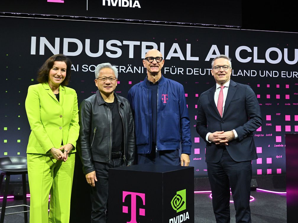 Nvidia e Deutsche Telekom fecham parceria de € 1 bilhão para um data center em Munique