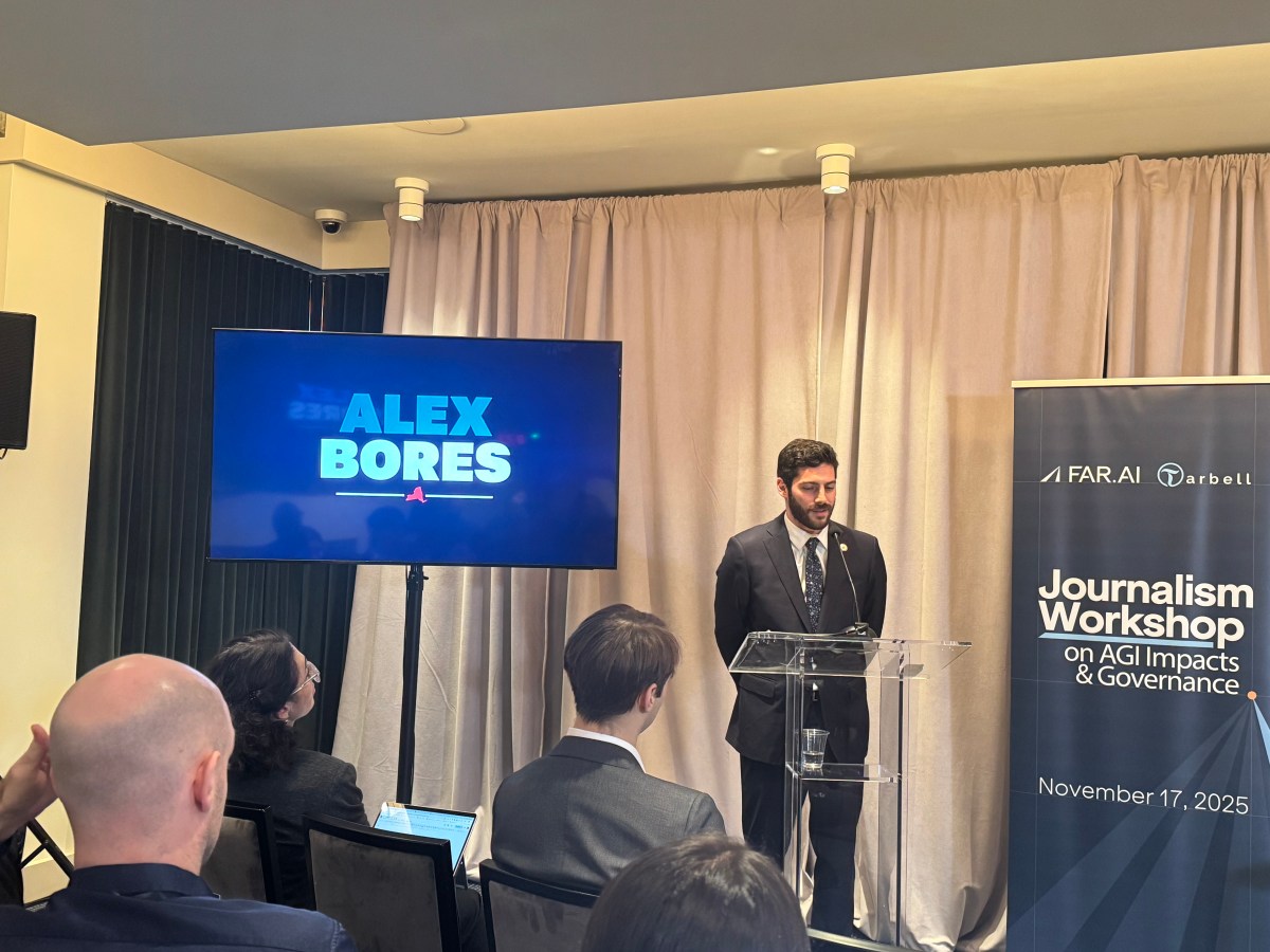 O super PAC apoiado pelo A16z tem como alvo Alex Bores, patrocinador do projeto de lei de segurança de IA de Nova York. Ele diz: vamos lá.