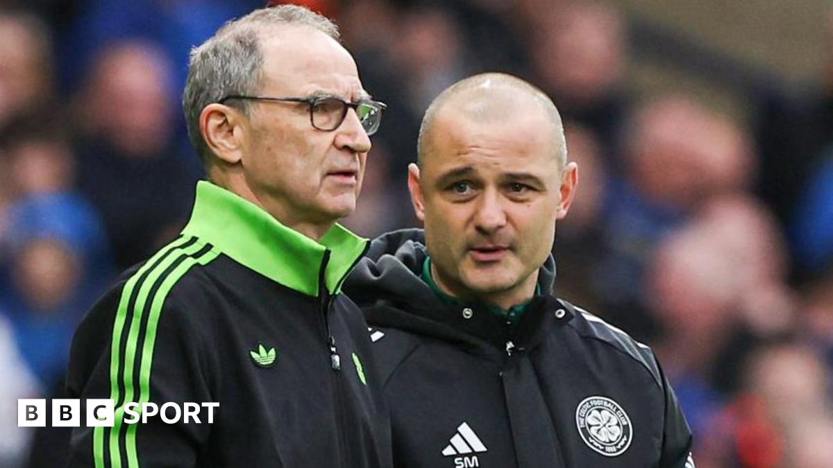 Celtic interim management team Martin O'Neill and Shaun Maloney