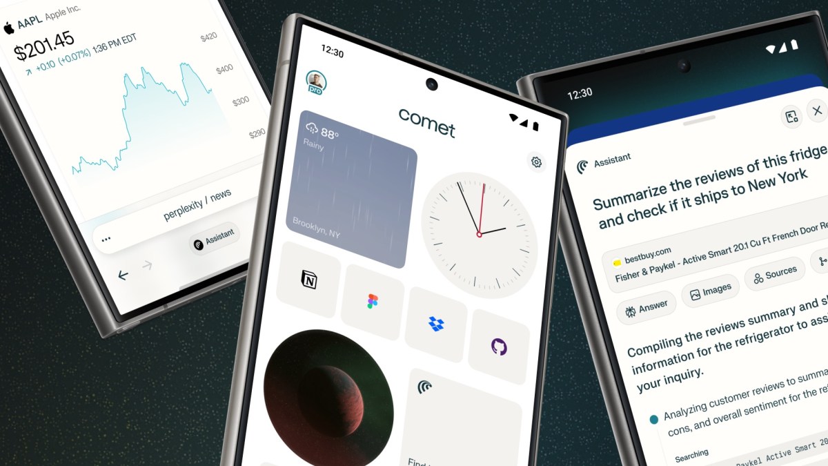 Perplexity traz seu navegador AI Comet para Android