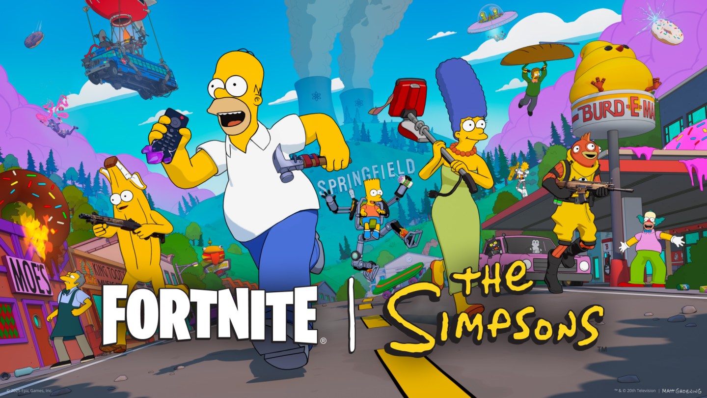 Por dentro dos Simpsons Fortnite colaboração com o escritor Matt Selman