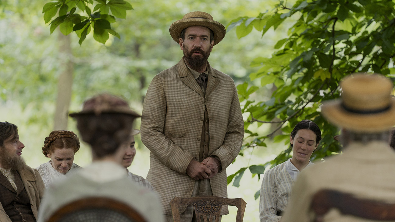 Matthew Macfadyen as Charles Guiteau in episode 103 of Death by Lightning.