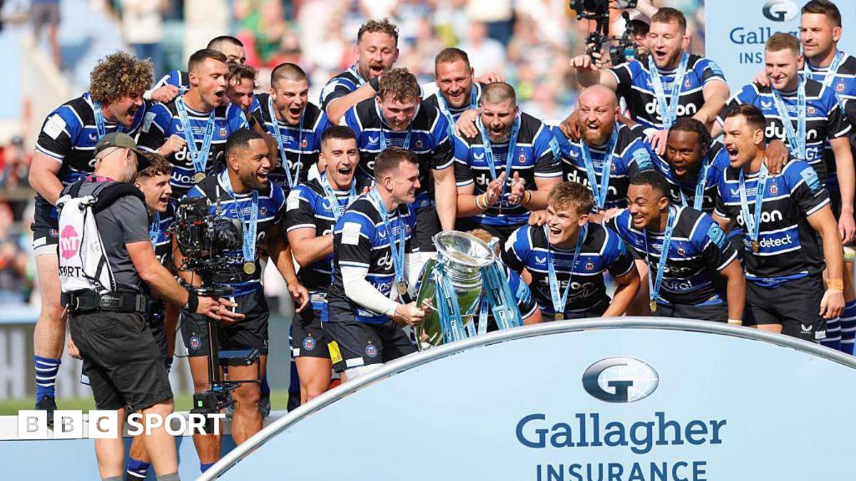 Bath are crowned Premiership champions