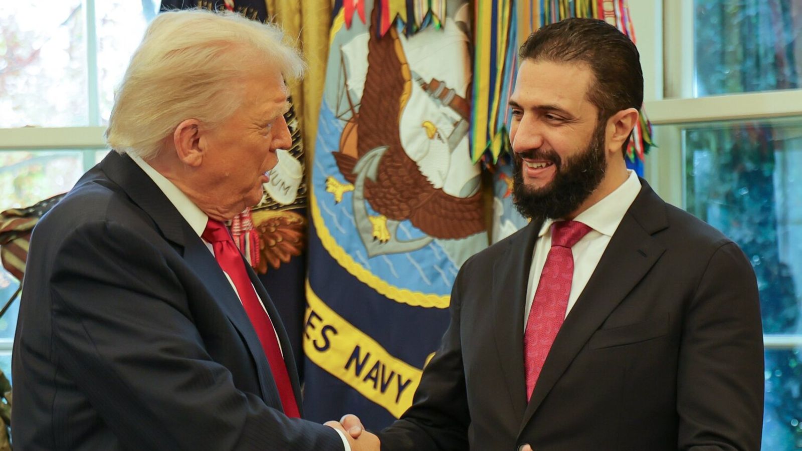 Trump recebe o presidente sírio al Sharaa em reunião histórica no Salão Oval | Notícias do mundo