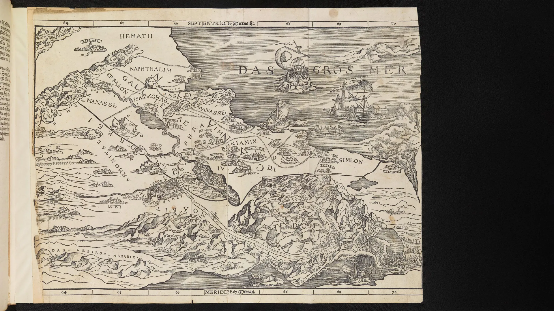 Um mapa bíblico invertido que mudou o mundo