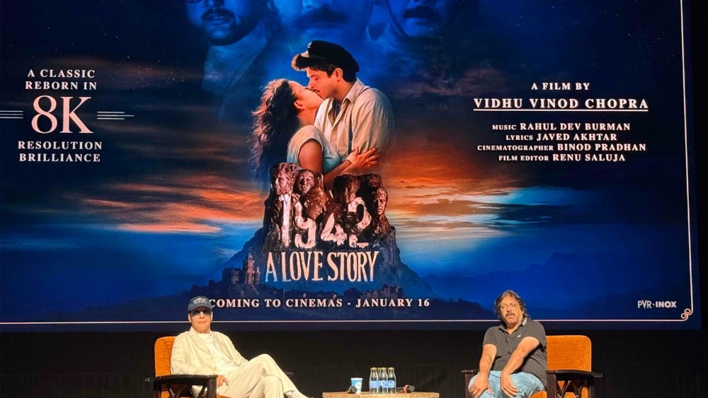 Vidhu Vinod Chopra e Abhijat Joshi contam histórias sinceras na IFFI