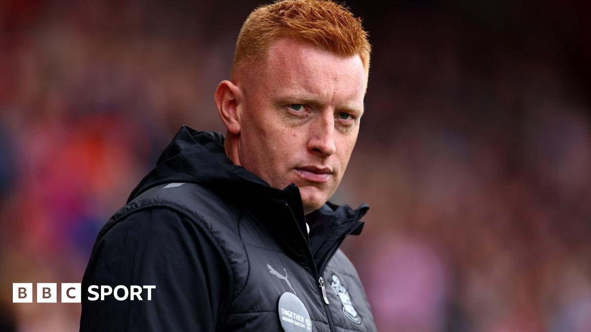 Southampton manager Will Still stands on the touchline