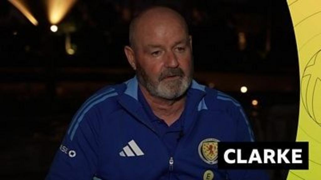 Scotland head coach Steve Clarke