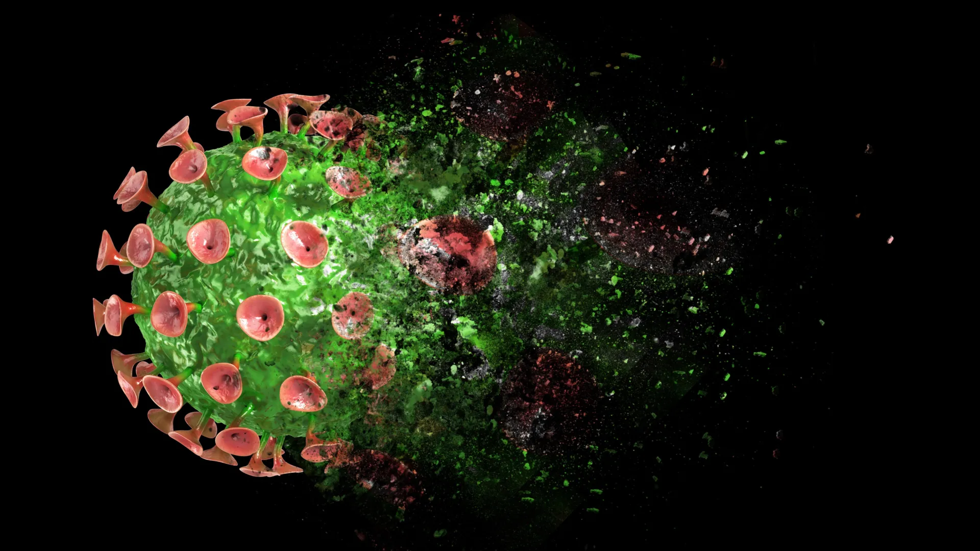 A IA encontrou uma maneira de parar um vírus antes que ele entre nas células