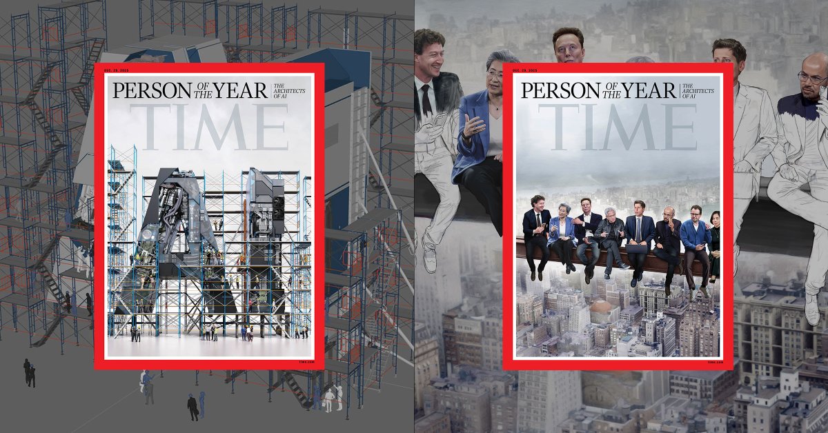 A história por trás das capas da Personalidade do Ano de 2025 da TIME
