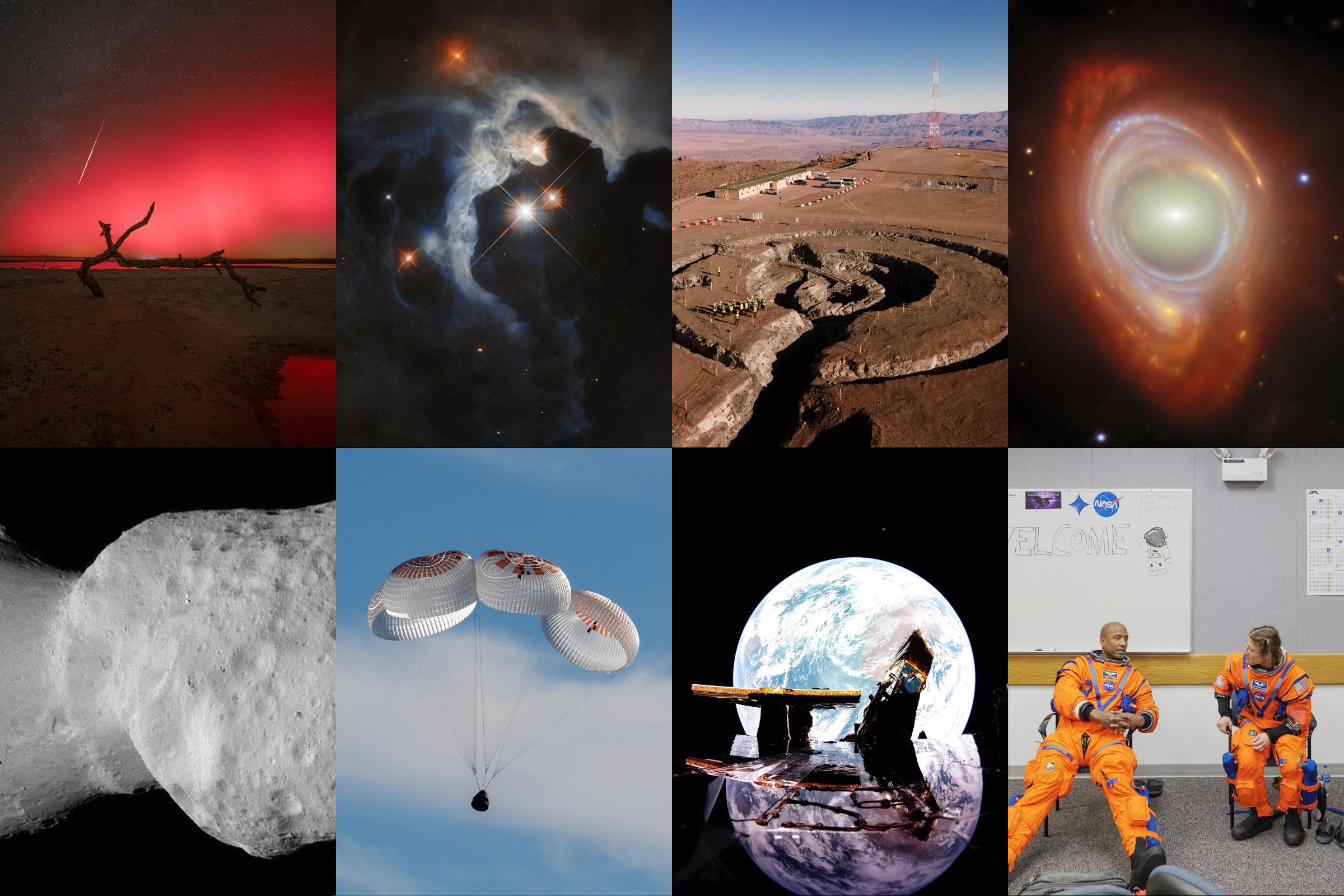 As melhores fotos espaciais do ano