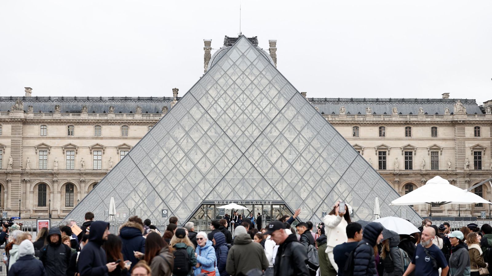 The incident has sparked fresh concerns over the Louvre's infrastructure. File pic: Reuters