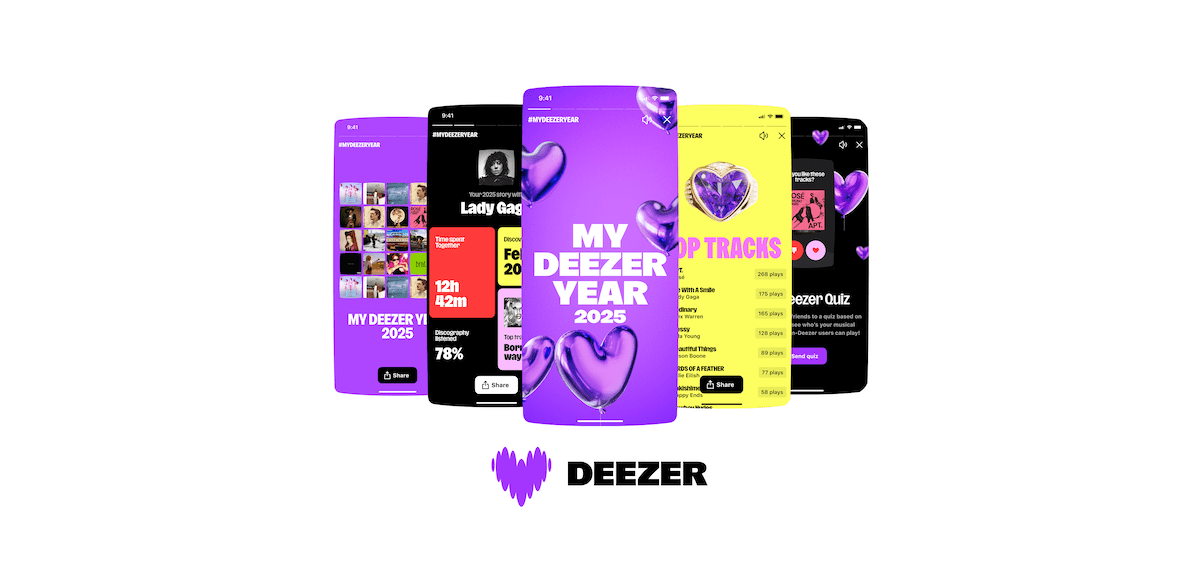 Deezer lança ‘My Deezer Year 2025’, seu clone do Spotify Wrapped