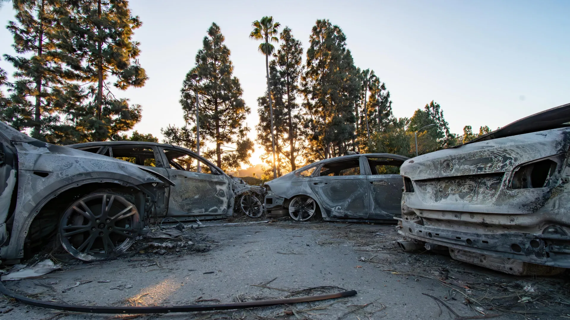 Depois dos incêndios em Los Angeles, os hospitais viram um aumento repentino de doenças