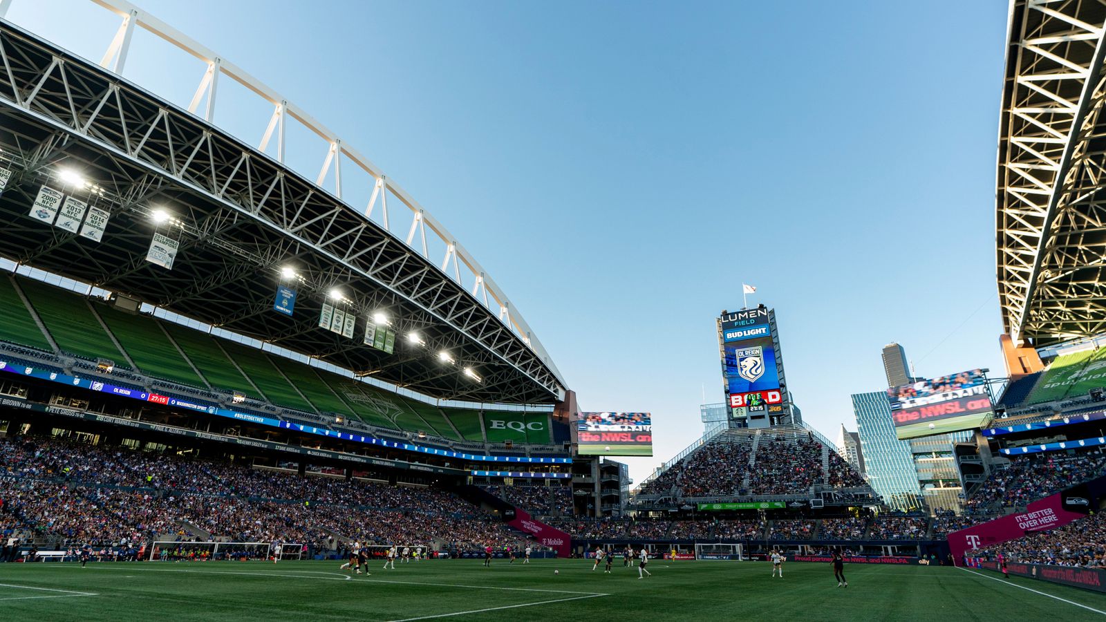 World Cup matches in Seattle will be played at the Lumen Field ground, to be renamed the Seattle Stadium. File pic: AP