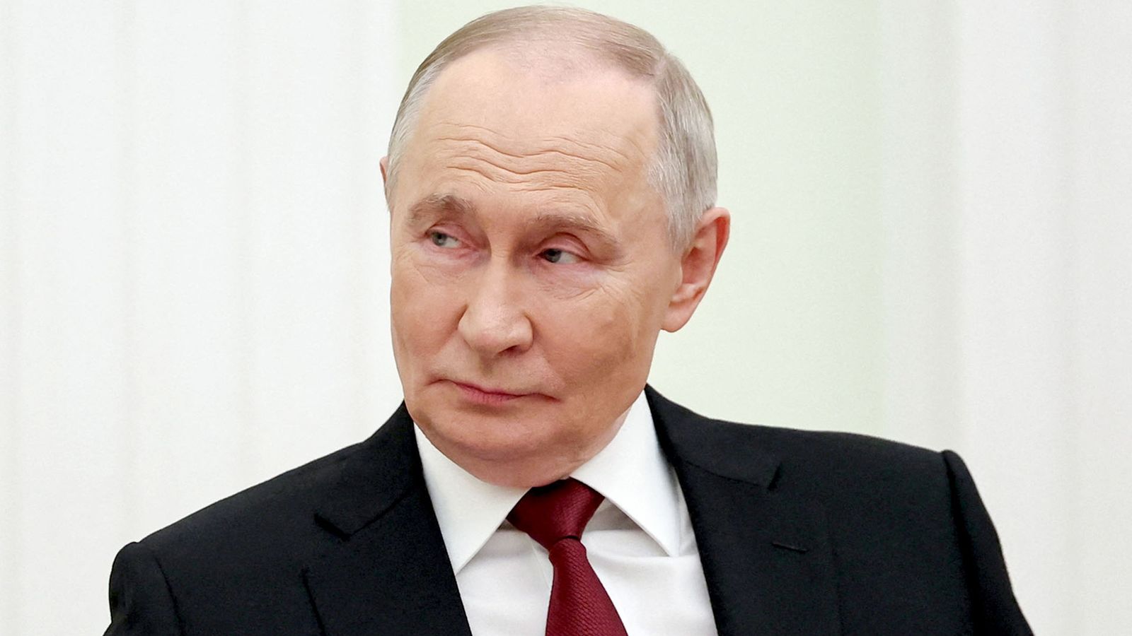 Vladimir Putin. Pic: Sputnik/Reuters