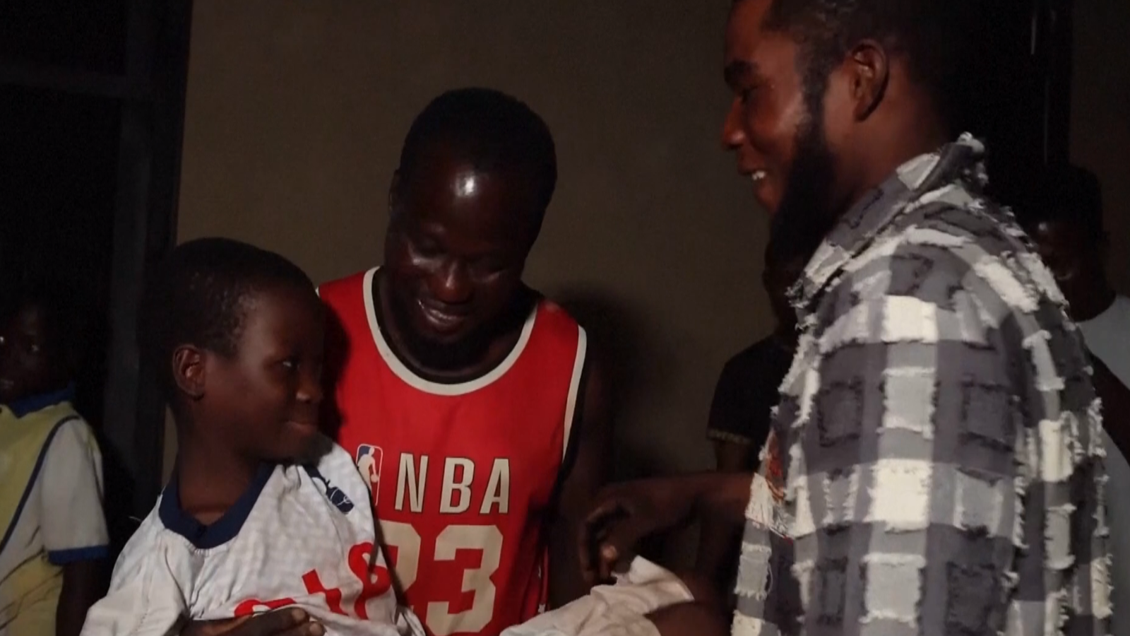 The hostages were abducted in November. Pic: AP