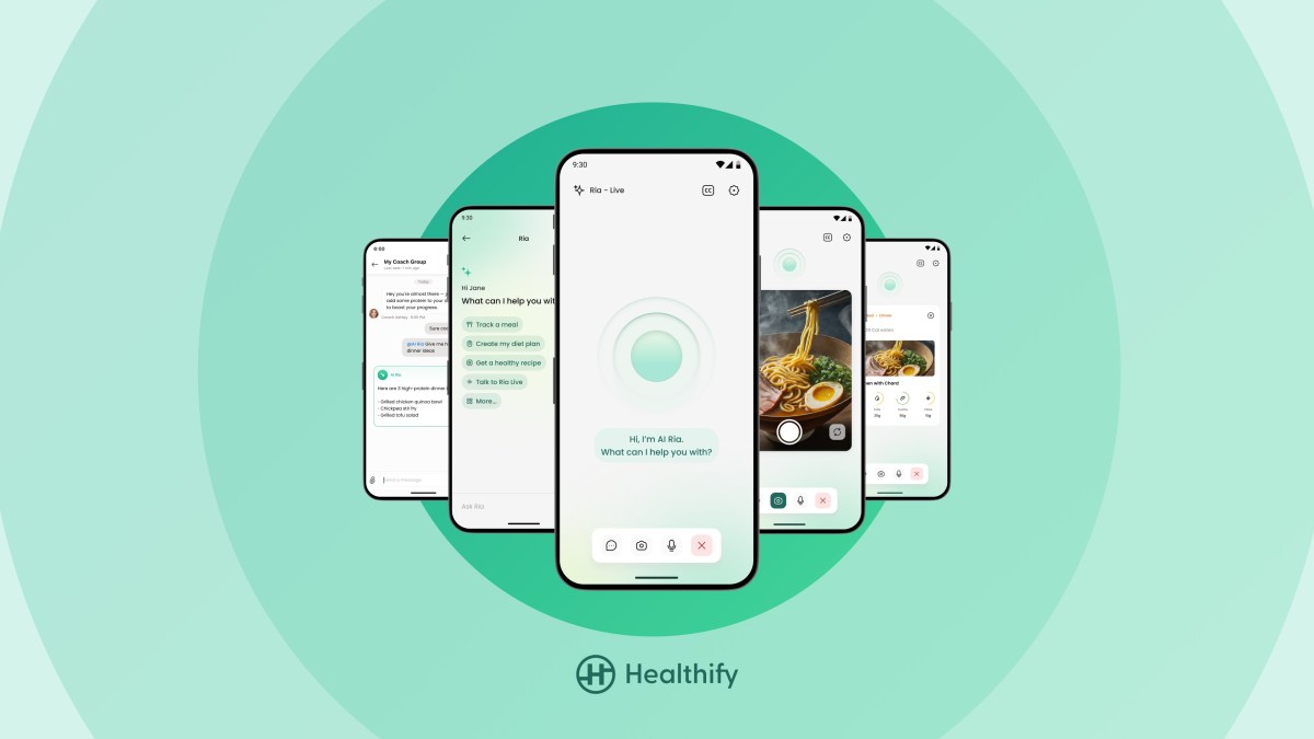 Healthify atualiza seu assistente de IA Ria com recursos de conversação em tempo real