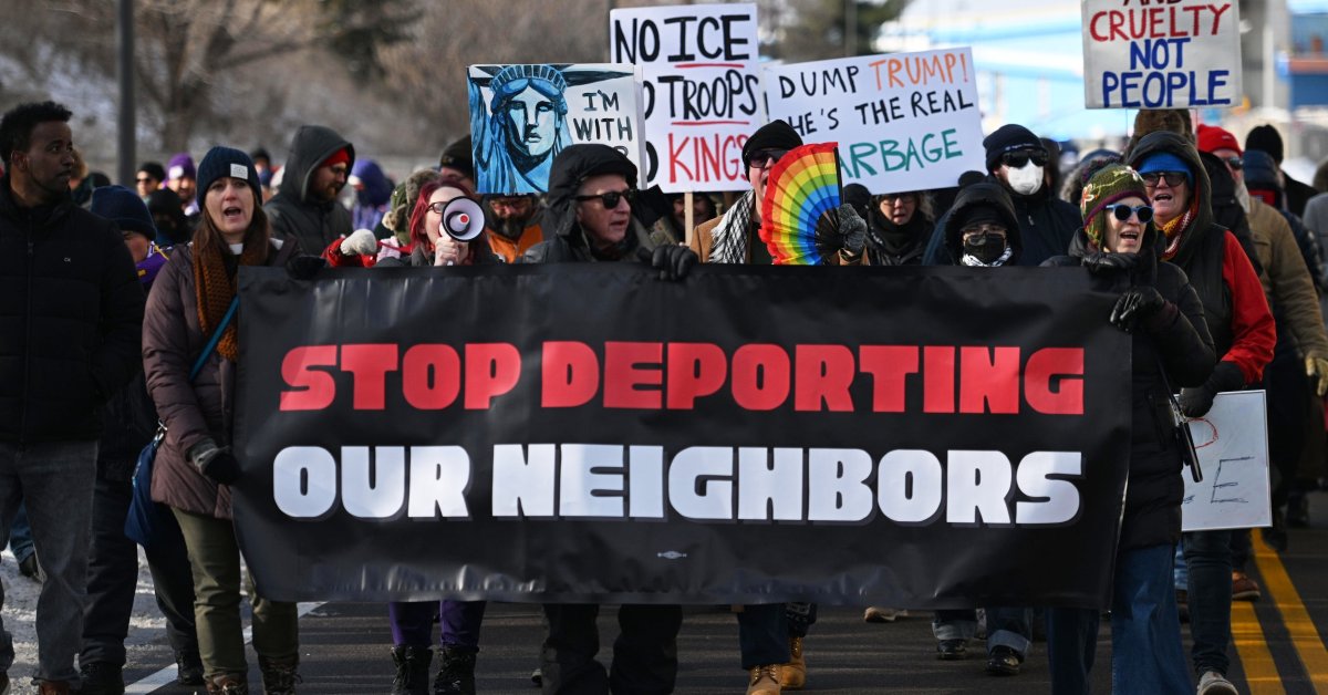 Manifestantes anti-Trump condenam ataques à comunidade somali