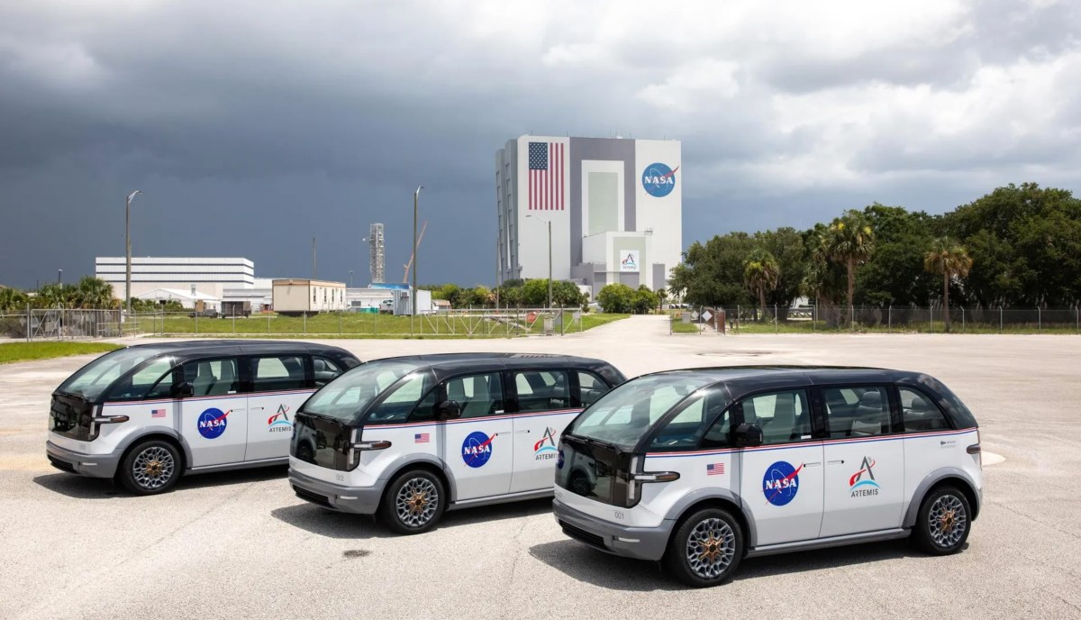NASA's Canoo vehicles