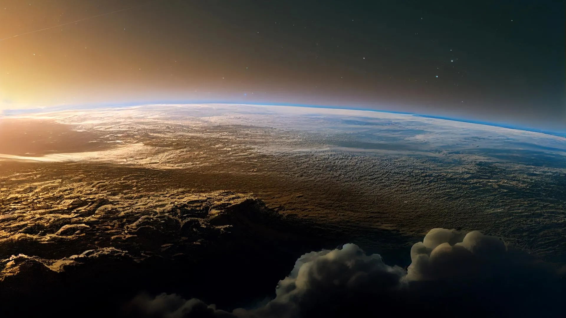 O céu da Terra primitiva pode ter criado os primeiros ingredientes para a vida