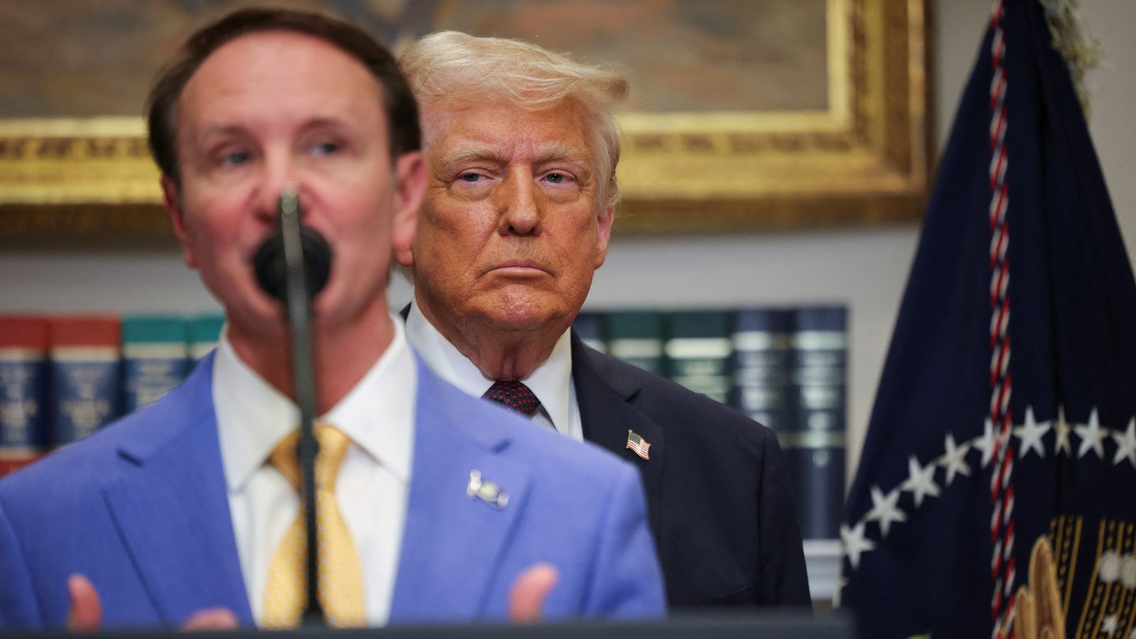 President Trump has appointed Jeff Landry, Louisiana governor, as special envoy to Greenland. Pic: Reuters