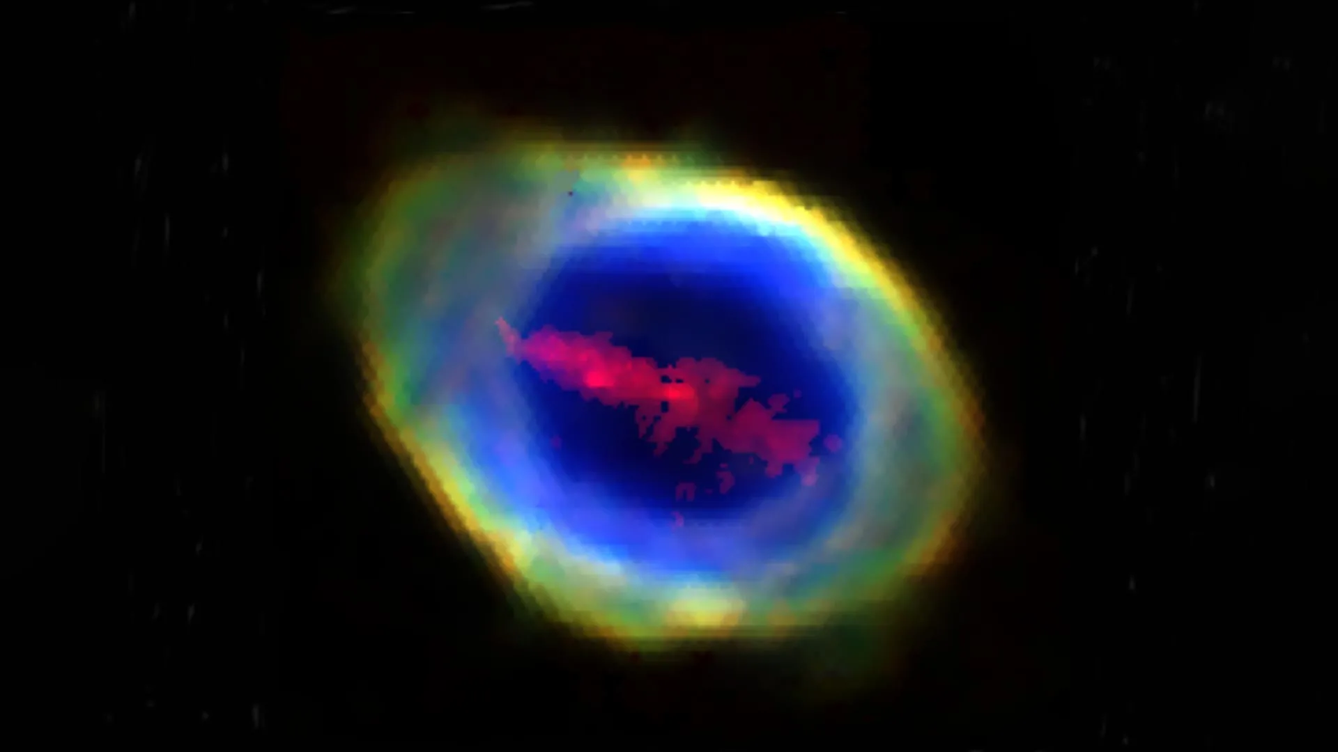 A Nebulosa do Anel esconde uma estrutura gigante feita de ferro