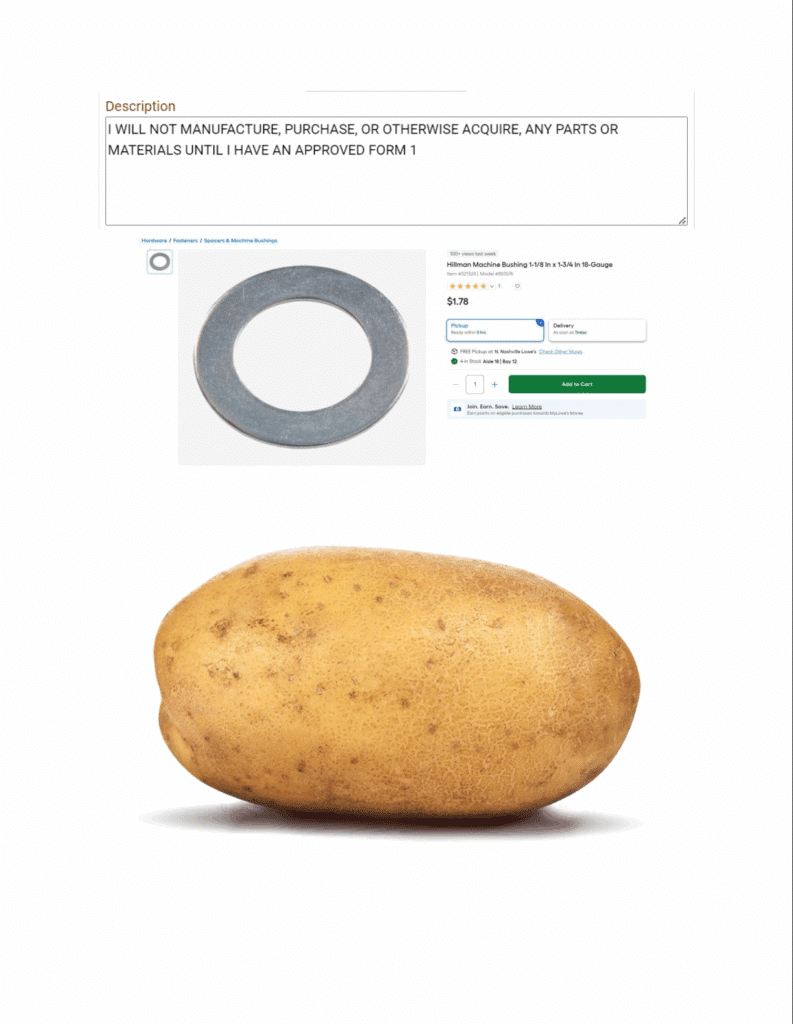 Homem registra batata com sucesso como silenciador funcional de arma